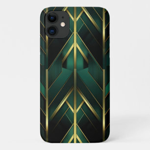 Grüne Dekoration Case-Mate iPhone Hülle