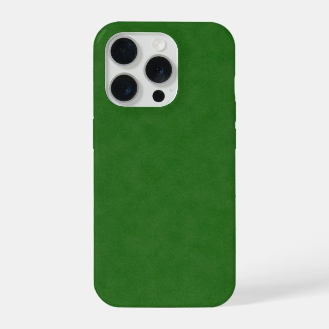 Grüne Denim-Textur,   iPhone Hülle (Rückseite)