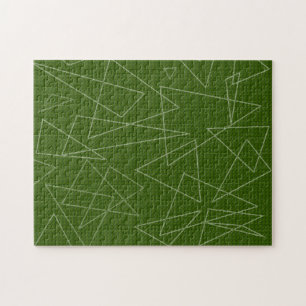 Grüne Dreiecke Puzzle