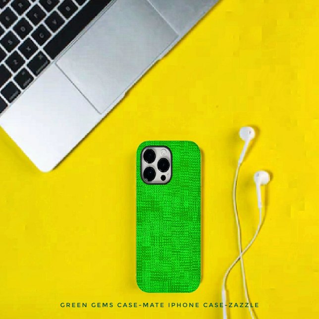 Grüne Edelsteine Case-Mate iPhone Hülle (Von Creator hochgeladen)