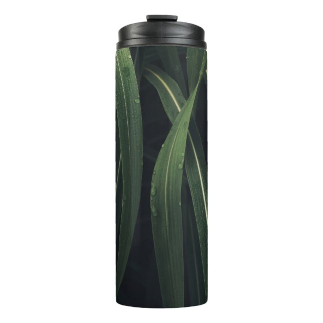 GRÜNE/EFÜHRTE PFLANZE THERMOSBECHER (Vorderseite)