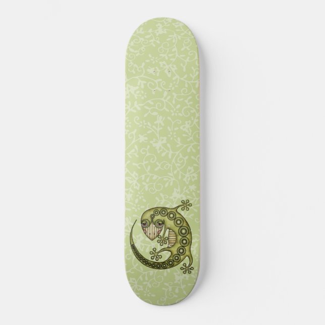 Grüne Eide Skateboard (Vorderseite)