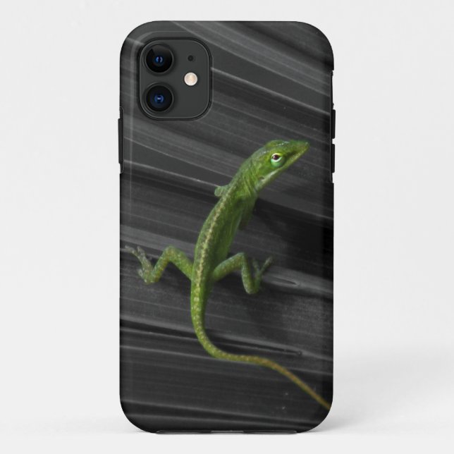 Grüne Eidechse iPhone 5 kaum dort Fall Case-Mate iPhone Hülle (Rückseite)