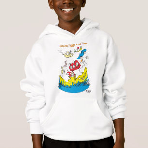 Grüne Eier mit Schinken   Ich mag sie nirgendwo Hoodie