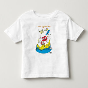Grüne Eier mit Schinken   Ich mag sie nirgendwo Kleinkind T-shirt