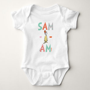 Grüne Eier mit Schinken Sam-I-Am Baby Strampler