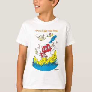 Grüne Eier und Schinken Ich mag sie nirgendwo T-Shirt