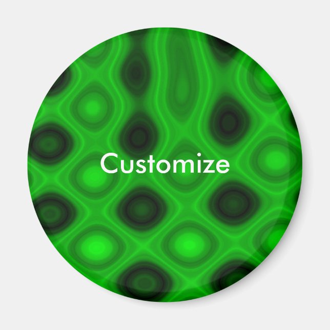 Grüne Elektrizität III - Vorlage Magnet (Vorne)