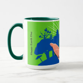 Grüne Energie für Planet Vibes Tasse