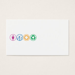 Grüne Energie-Symbole