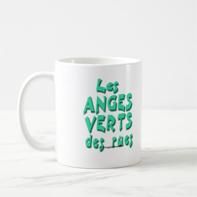Grüne Engels-Tasse Tasse (Links)