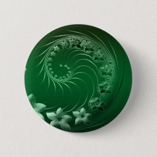 Grüne Entwurfs-Party-Schicksals-Feier Button