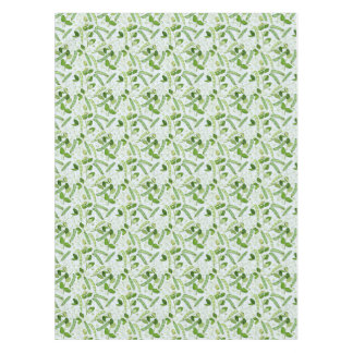 Grüne Erbsen-Tischdecke Tischdecke