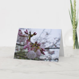 Grüne Erde Dankeskarte