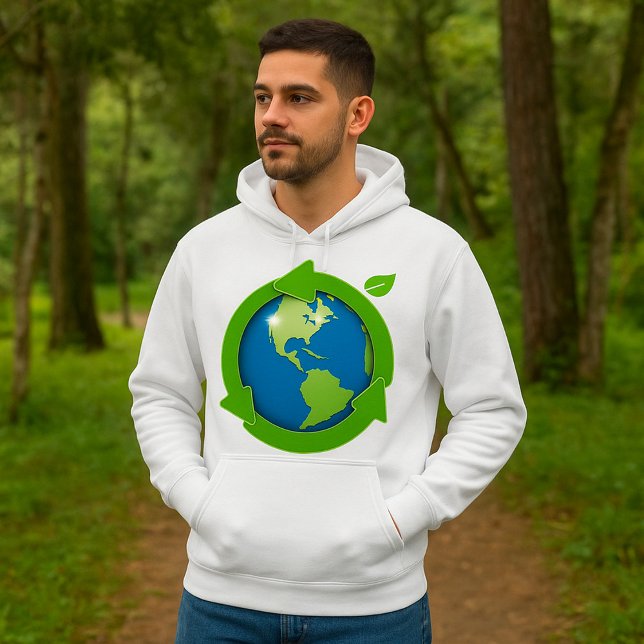 Grüne Erde Hoodie (Von Creator hochgeladen)