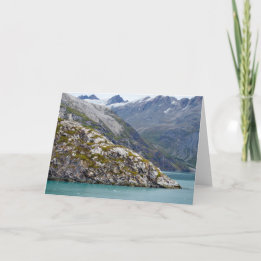 Grüne Erwachen in Blau Karte