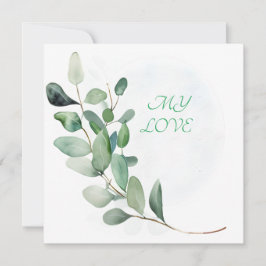 Grüne Eukalyptus-Blätter