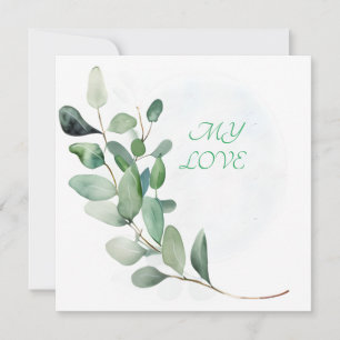 Grüne Eukalyptus-Blätter