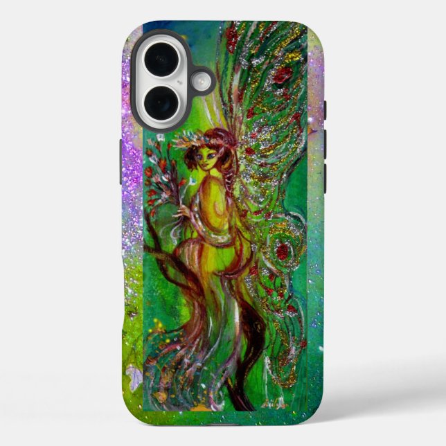 GRÜNE FAIRE IN MOONLIGHT Fantasy Case-Mate iPhone Hülle (Rückseite)