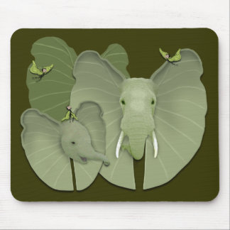 Grüne Fantasie Mousepad