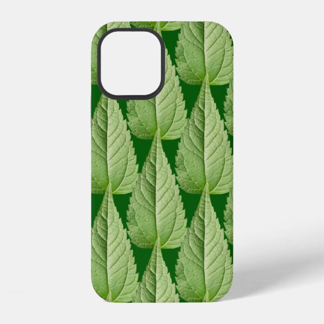 Grüne Farbe der Blätter  iPhone Hülle (Rückseite)
