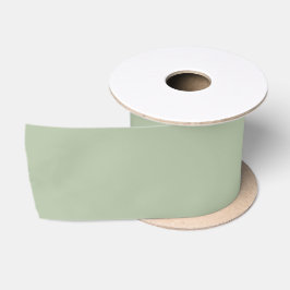 Grüne Farbe der hellen Seite Satinband