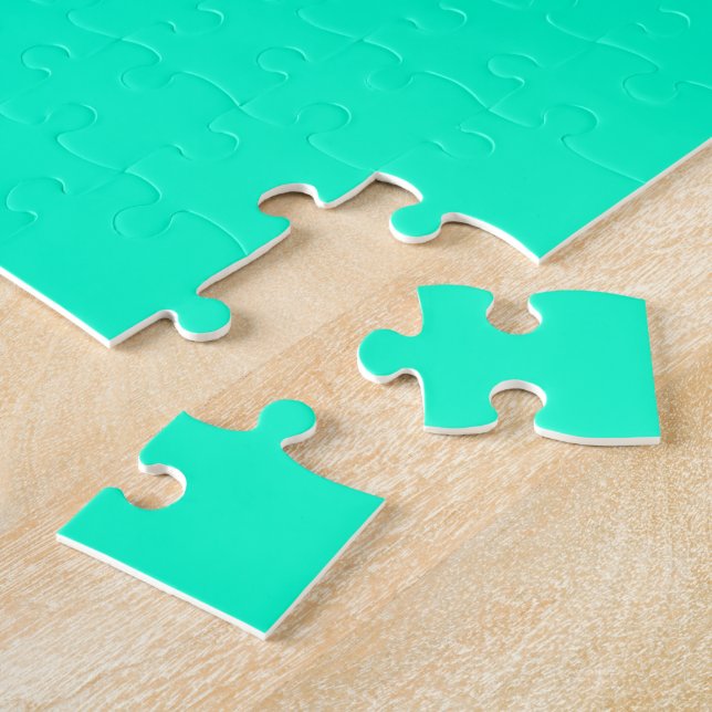 Grüne Farbe des Meeres Puzzle (Seite)