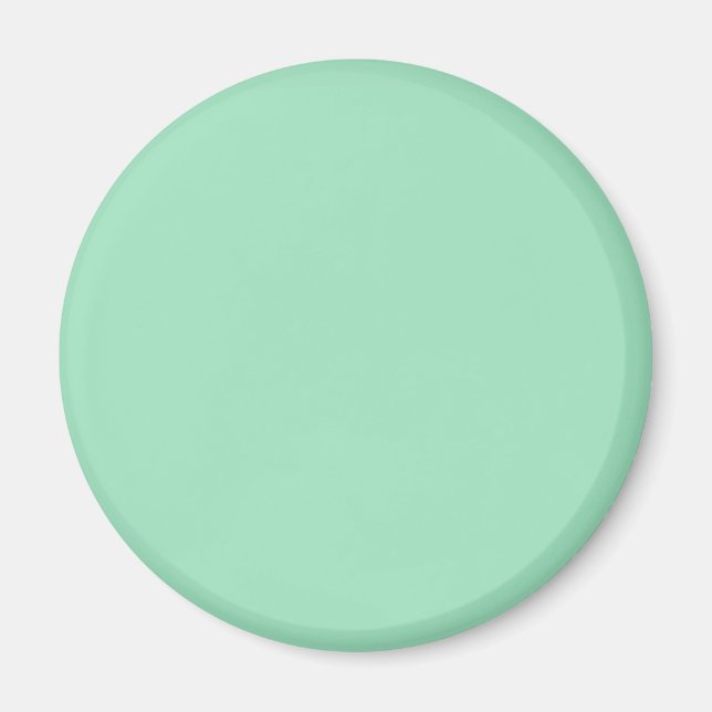 Grüne Farbe des Meeresbodens Magnet (Vorne)