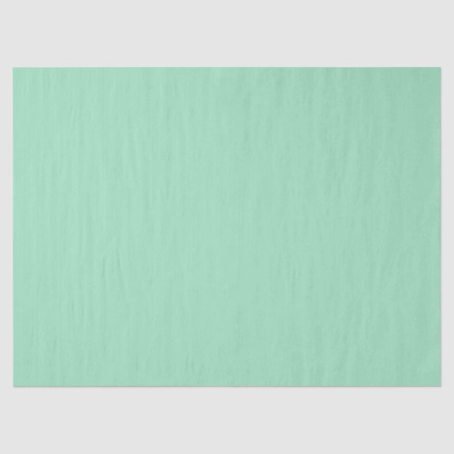 Grüne Farbe des Meeresbodens Seidenpapier (Vorderseite)