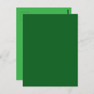 Grüne Farbe des Waldkieferns Postkarte
