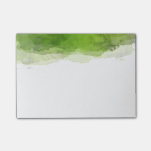Grüne Farbe Post-it Klebezettel