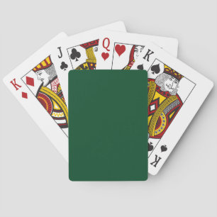 Grüne Farbe Spielkarten