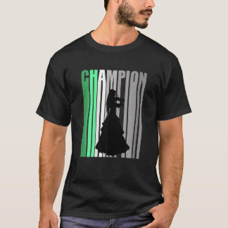 Grüne Farben Geige Geburtstag Weibliche Tagorchest T-Shirt
