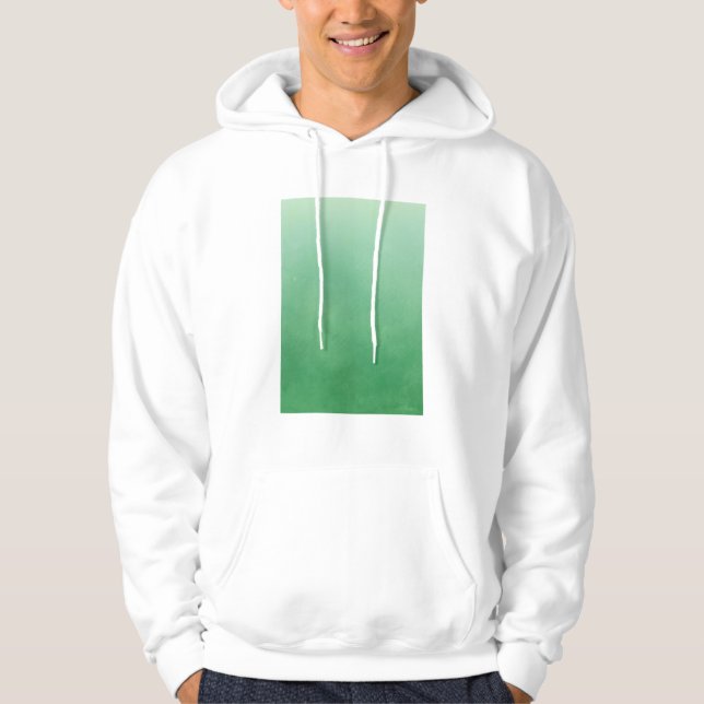 Grüne Farbenkulisse Hoodie (Vorderseite)