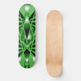 Grüne Farbfilterung Kunstaussicht Zeichnend Skateboard