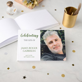 Grüne Feier zum Foto der Lebensdenkmal Gästebuch