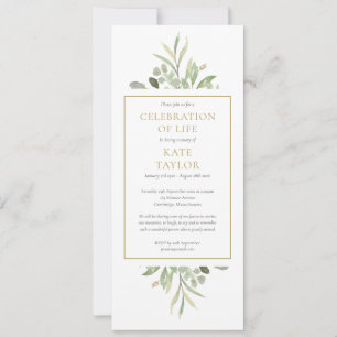 Grüne Feier zum Lebensbitter Einladung