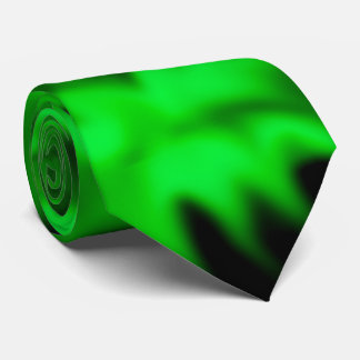 Grüne Flamme Krawatte