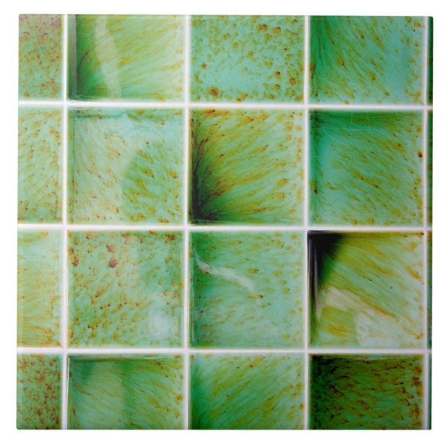 Grüne Fliesen (Vorderseite)