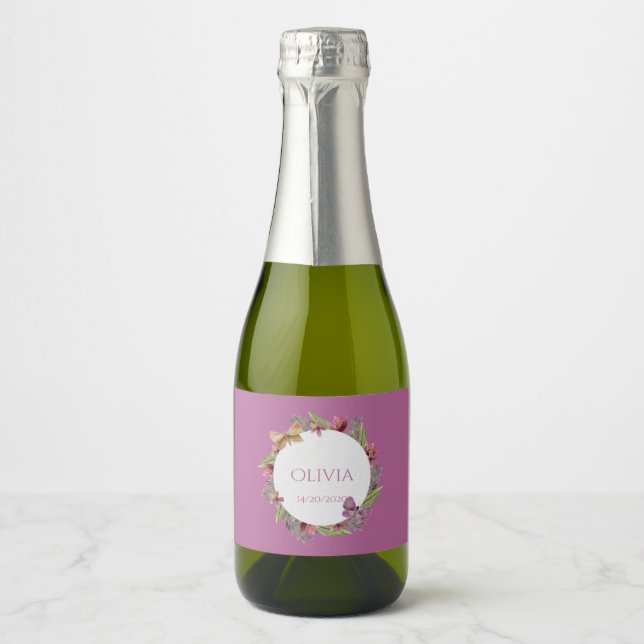 Grüne Flora Mini Sparkling Weinkeller (Vorderseite)