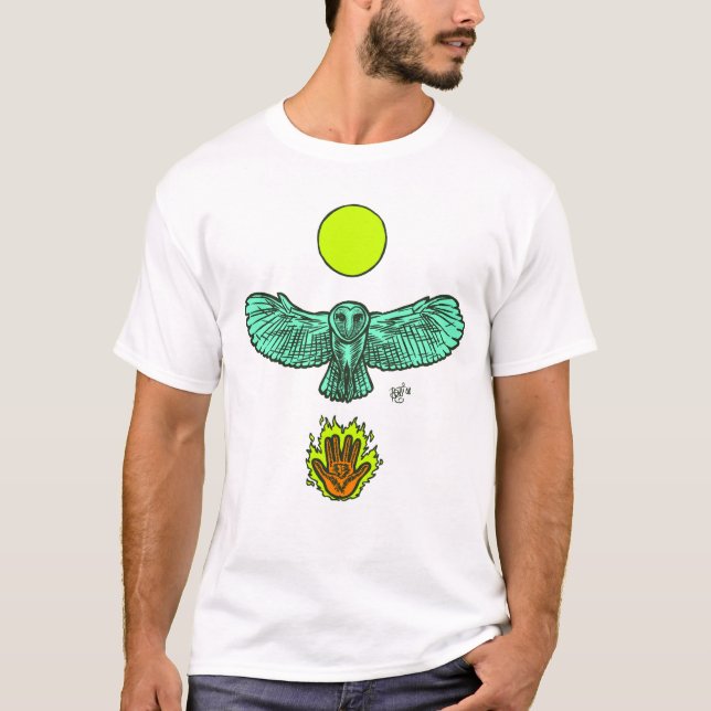 Grüne Flügel T-Shirt (Vorderseite)