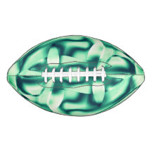 Grüne Formen aus Acryl, minzgrün