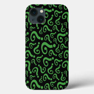 Grüne Frage iPhone 13 Hülle