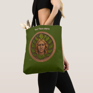 Grüne Frau - Holz