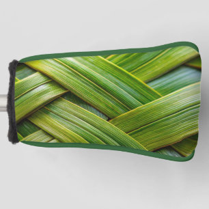 Grüne frische Bambus-Webart Golf Headcover