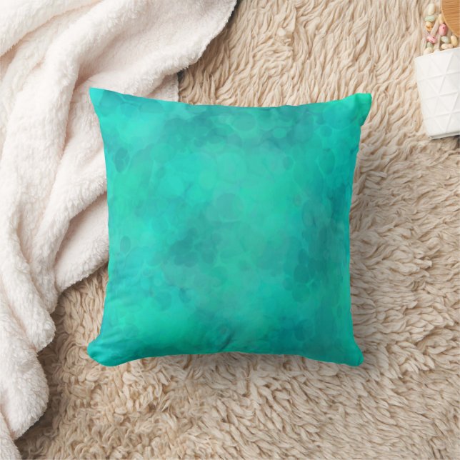 Grüne Frühlingsfarbe Kissen (Decke)