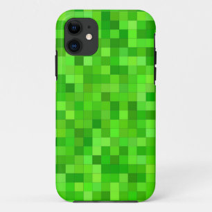 Grüne Gamer-Pixel   Benutzerdefinierter iPhone-Fal Case-Mate iPhone Hülle