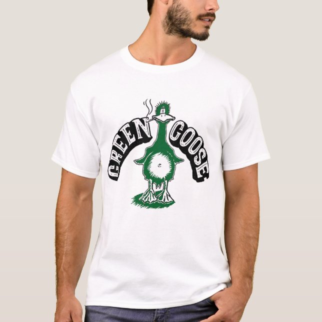 Grüne Gans Bar T-Shirt (Vorderseite)