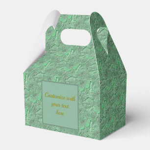 Grüne Gänseblümchen Blumen Natur Kunst Personalisi Geschenkschachtel