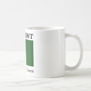 Grüne Gebirgsjungen-Flagge der Vermont-Republik Tasse